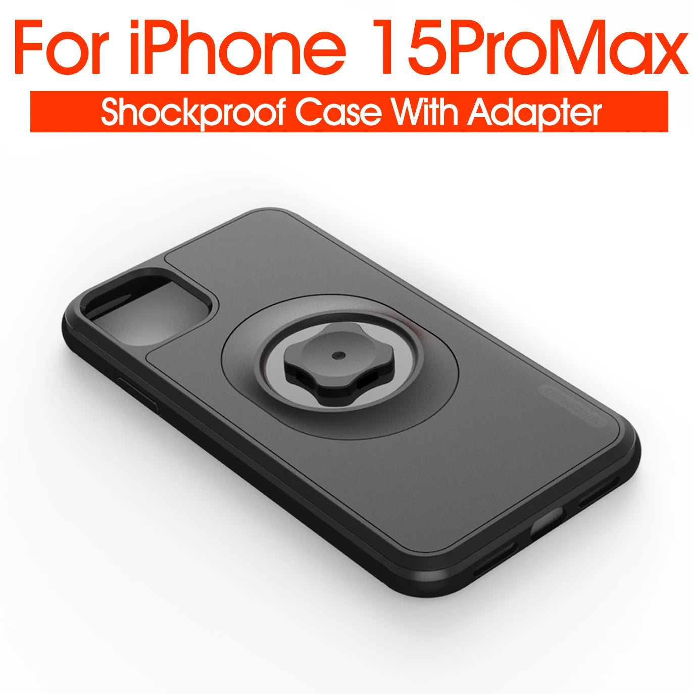 Shockproof Case for iphone 16/15/14Plus/13/12/11 Pro/Xs Max/XR Quick Mount Case with Adapter for sincetop series C Gen 1/2 Mount