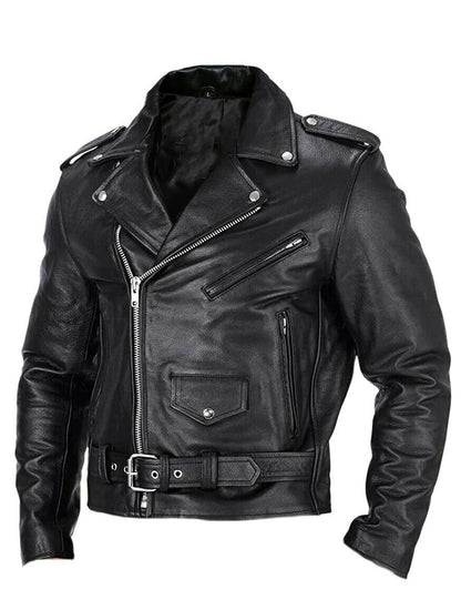 2023 Mens Fashion Leather Jacket Slim Fit Stand Collar PU Jacket Male Anti-wind Motorcycle Lapel Diagonal Zipper Jackets Men