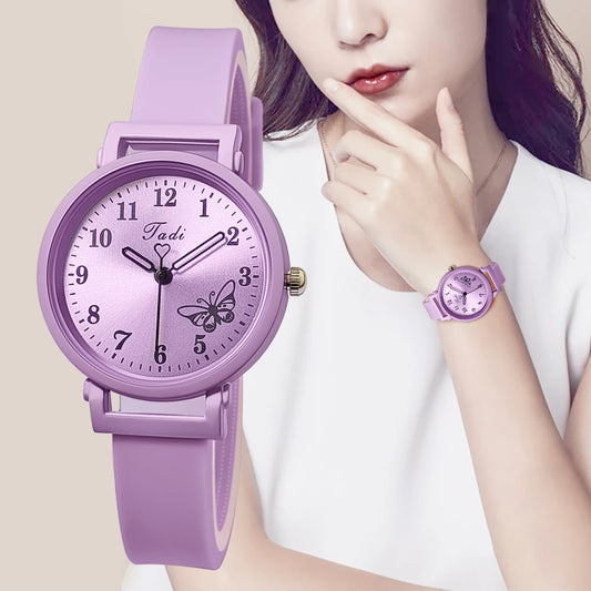 Women's Watch Silicone Strap Wristwatch Quartz Watches Women Clock Casual Female Watches Gift Reloj Mujer relogios feminino