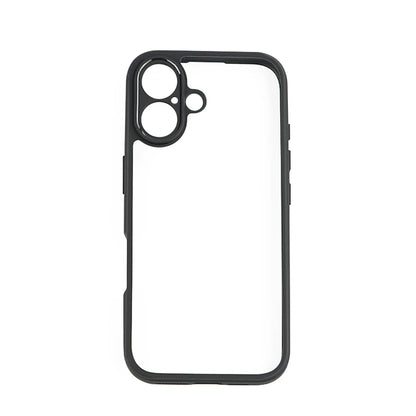 For iPhone 16 Plus Case iPhone 16 Plus 16 Pro Max Cover Luxury Clear PC + TPU Shockproof Protective Phone Cover iPhone 16 Plus