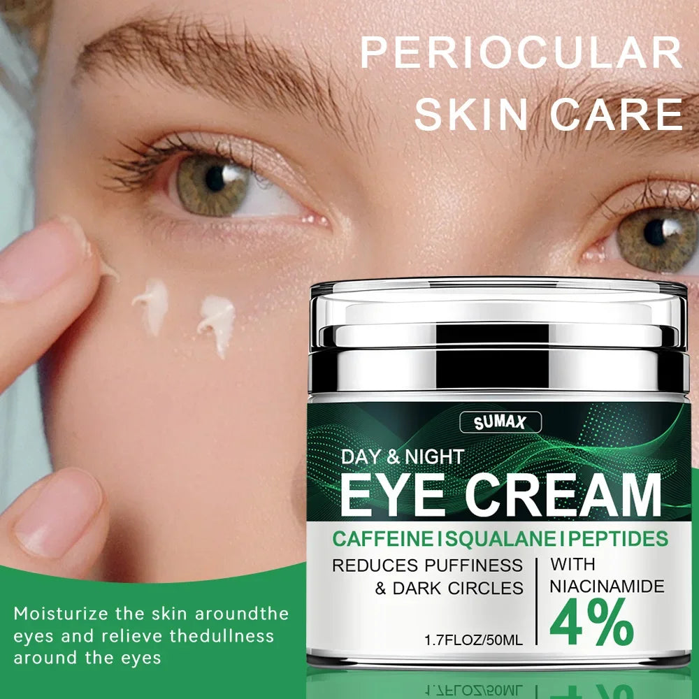 50ml Retinol Eye Cream Day and Night Anti Dark Circles Eye Bags Removal Moisturizing Firming Eye Creams Eyes Skin Care Products