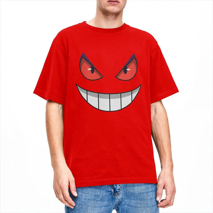 Men's Pokemon Gengar T-Shirts Cotton Clothing Beach Streetwear Short Sleeve T-Shirt O-Neck Harajuku Casual Tee Shirt