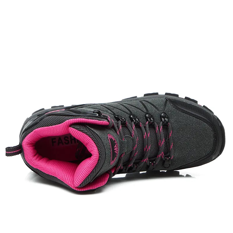 Women Boots Waterproof Hiking Snow Boots Keep Warm Ankle Boots Women Sneakers - TaMNz