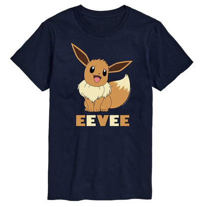 Pokémon Eevee Graphic T-Shirt Men Anime Manga Cartoon Short Sleeve Cotton Tops Casual Crew Neck T Shirt for Women Mens Clothing