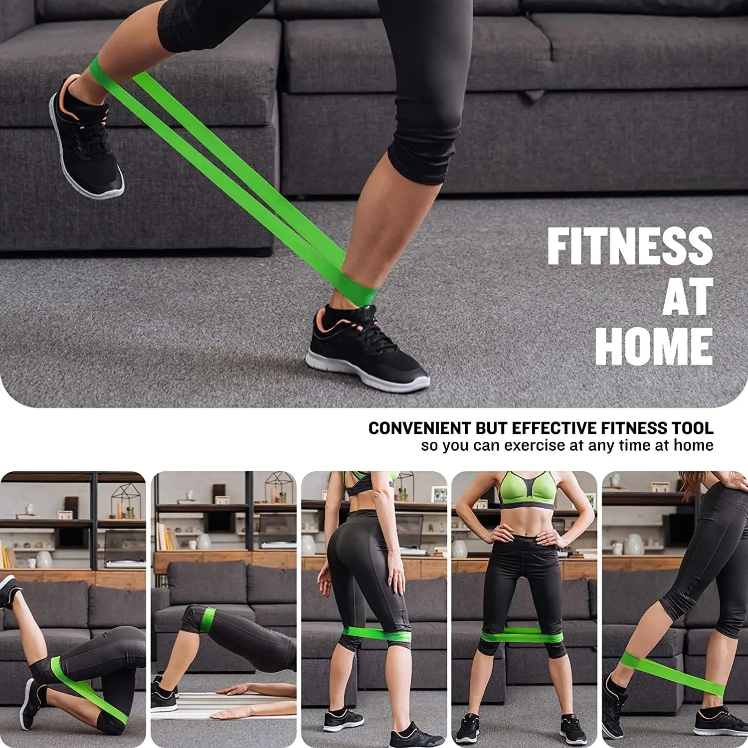 Yoga Resistance Bands Fitness Pilates Exercise Band Resistance Loop Pilates Gym Equipment for Home Pilates Flexbands Women Men - TaMNz