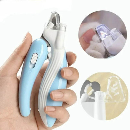 Professional Pet Nail Clippers with Led Light Pet Claw Grooming Scissors for Dogs Cats Small Animals Paw Nail Trimmer Pet Supply - Tamnz