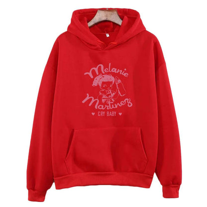 Melanie Martinez Portals Tour Sweatshirts Women Autumn Loose Clothes Cartoon Graphic Hoodie Kawaii Hoody Ovesized Casual Tops - Tamnz