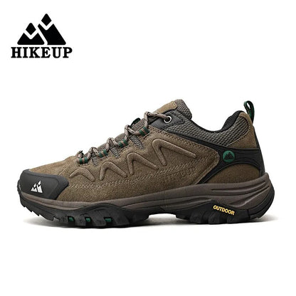 Leather Men‘s Outdoor Hiking Shoes Tourist Trekking Sneakers Mountain Climbing - TaMNz