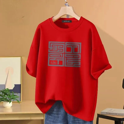 Luxury Brand Short Sleeve Men's Cotton T-Shirt Sportswear Fashion Shirt Street Fashion Unisex Casual T-Shirt Trend Clothing - TaMNz
