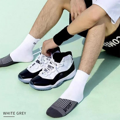 10 Pairs High Quality Men's Socks Casual Breathable Cotton Man Run Sports Socks Spring Summer - TaMNz