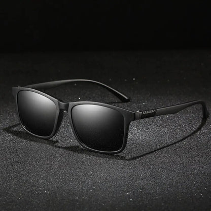 UV Resistant High Definition Resin For Sunglasses Easy To Carry Sunglasses Polarized Light Trendy Men And Women - TaMNz