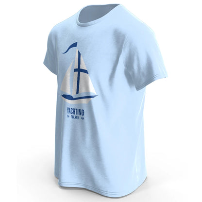 Men's Yachting Graphic Print T-Shirt Cotton Vintage Tops for Summer Oversize Style Tees - TaMNz