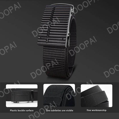 Men Belt Nylon Breathable Belts For Men Cowboy Designer Belt Outdoor Tactical Belt Military - Tamnz