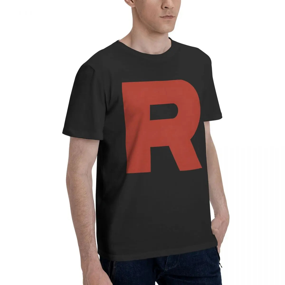 Men Team Rocket T Shirt P-Pokemon Cotton Clothing Funny Short Sleeve O Neck Tee Shirt Graphic Printed T-Shirts