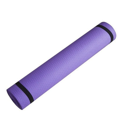 Anti-skid Sports Fitness Mat For Exercise Yoga Pilates Gymnastics Mat Fitness - Tamnz