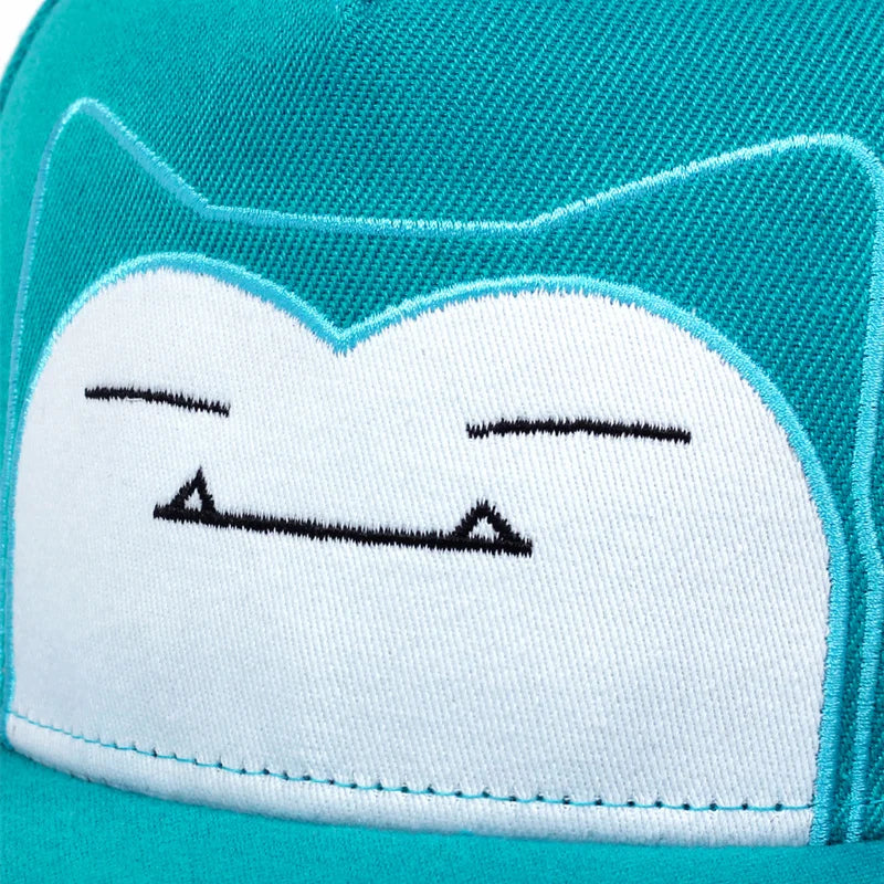 Fashion Cartoon Cute Blue Baseball Cap Cotton Snapback Hat Adults Outdoor Travel Adjustable Sun Hats Hip Hop Sports Leisure Caps