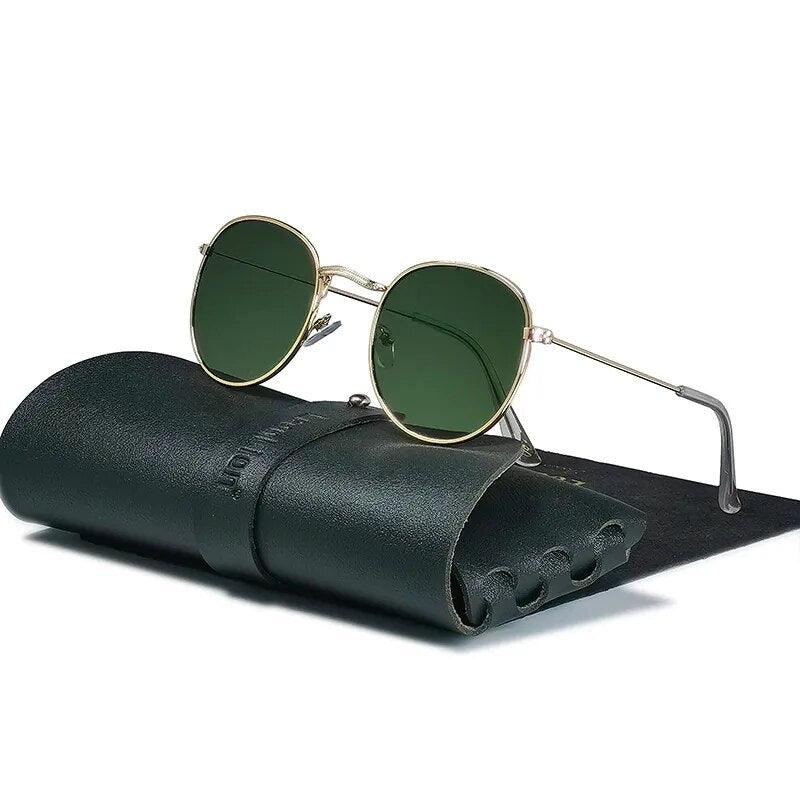 Round Retro Sunglasses Men 2023 Round Vintage Glasses for Men/Women Luxury Eyewear - TaMNz