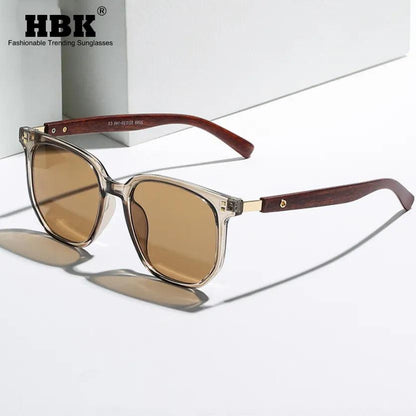 Retro Sunglasses Glasses Vintage Sunglasses Women Luxury Wood Shades Sonnenbrille - TaMNz