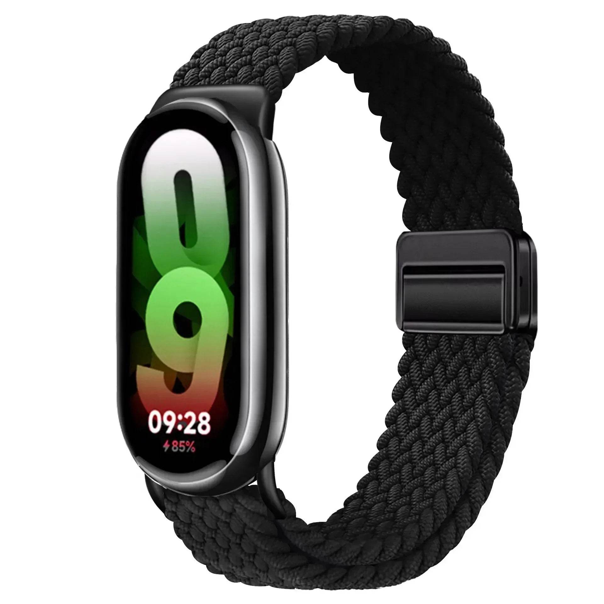 Nylon Solo Loop Strap for Xiaomi Mi Band 9 Smartwatch Replaceable Breathable Bracelet for Xiaomi Mi Band 8/9 Sports Belt Correa - Tamnz