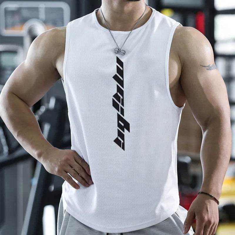 Gyms Workout Sleeveles Shirt Male Summer - Tamnz