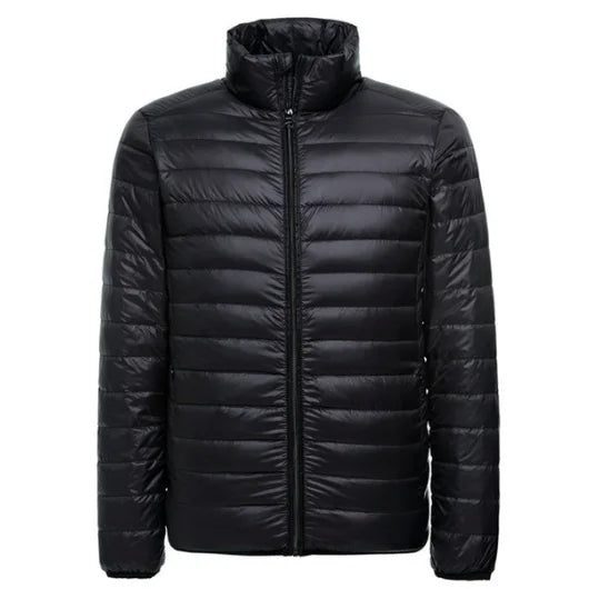 Brand Casual Down Jacket For Men Warm Standing Collar Jacket High Quality Cold Proof Fashion Down Jacket Male - Tamnz