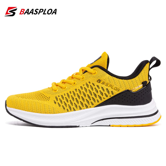 Men Knit Casual Walking Shoes Breathable Sneakers Light Shock Absorption - TaMNz