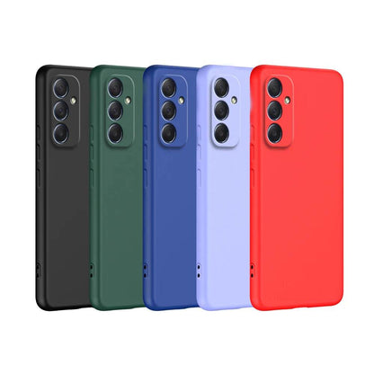 Original Solid Silicone Phone Case For Samsung Galaxy A55 A35 A25 A15 A05 A05S A04 A04S A04E A14 A24 A34 A54 5G Cover Cases - Tamnz