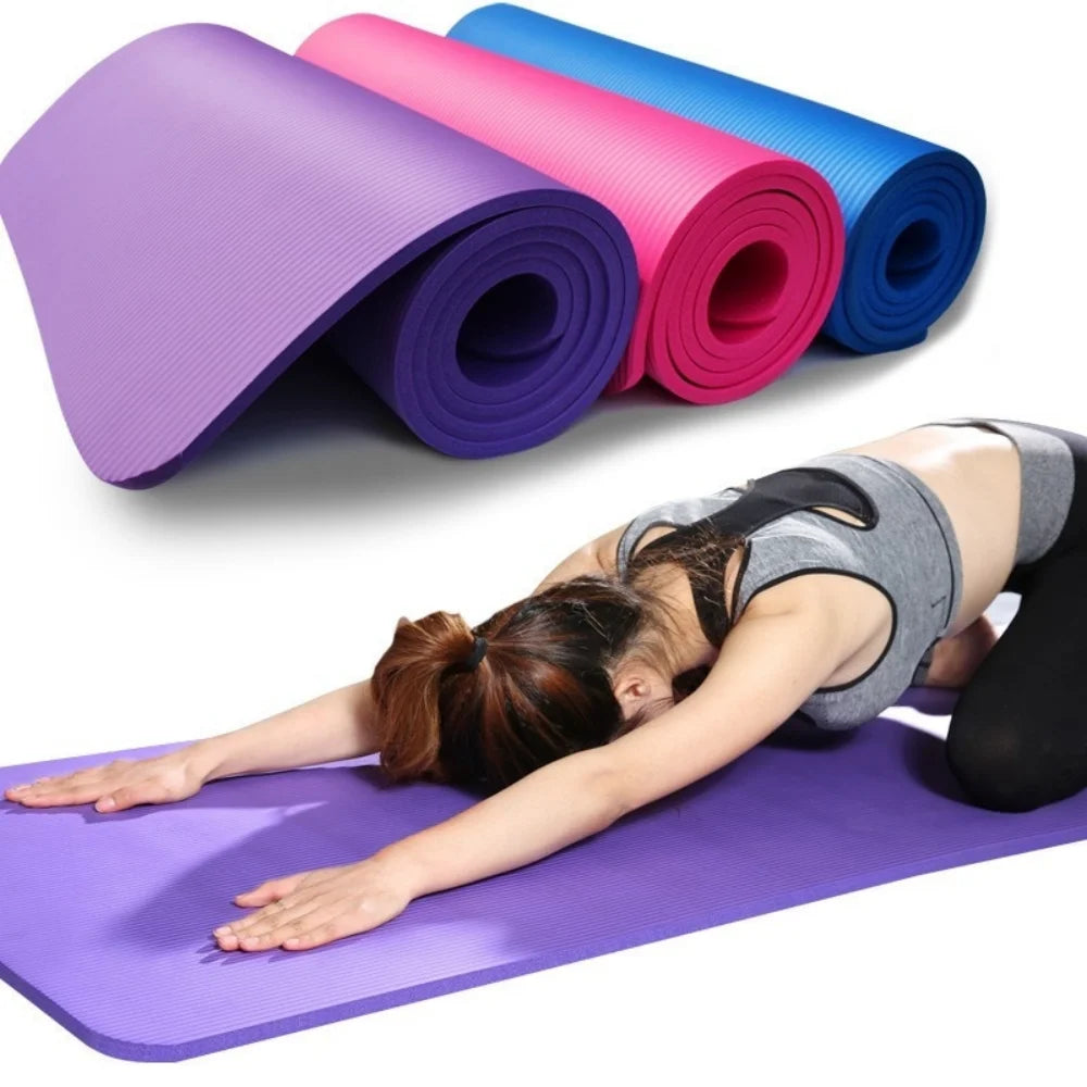 Anti-skid Sports Fitness Mat For Exercise Yoga Pilates Gymnastics Mat Fitness - TaMNz