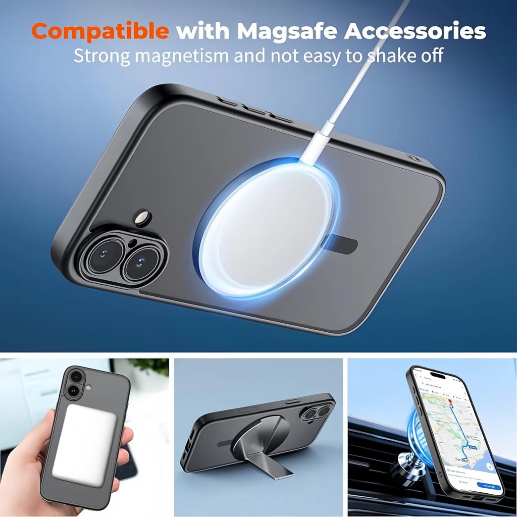 Magnetic Matte Case for iPhone 17