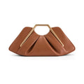 Luxury Brown Cloud Leather Crossbody Bag for Women