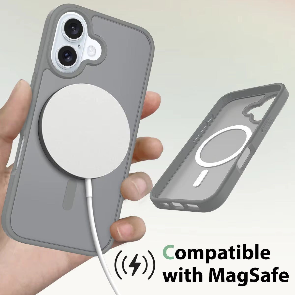 Magnetic Luxury Matte MagSafe Case for iPhone