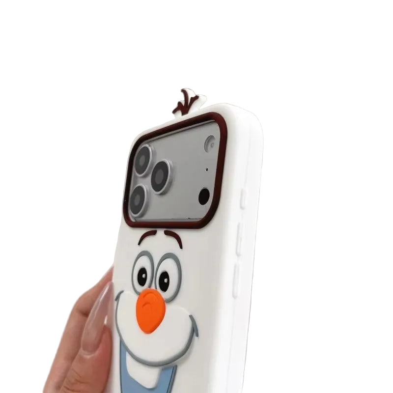 Disney Frozen Olaf 3D Silicone Case for iPhone