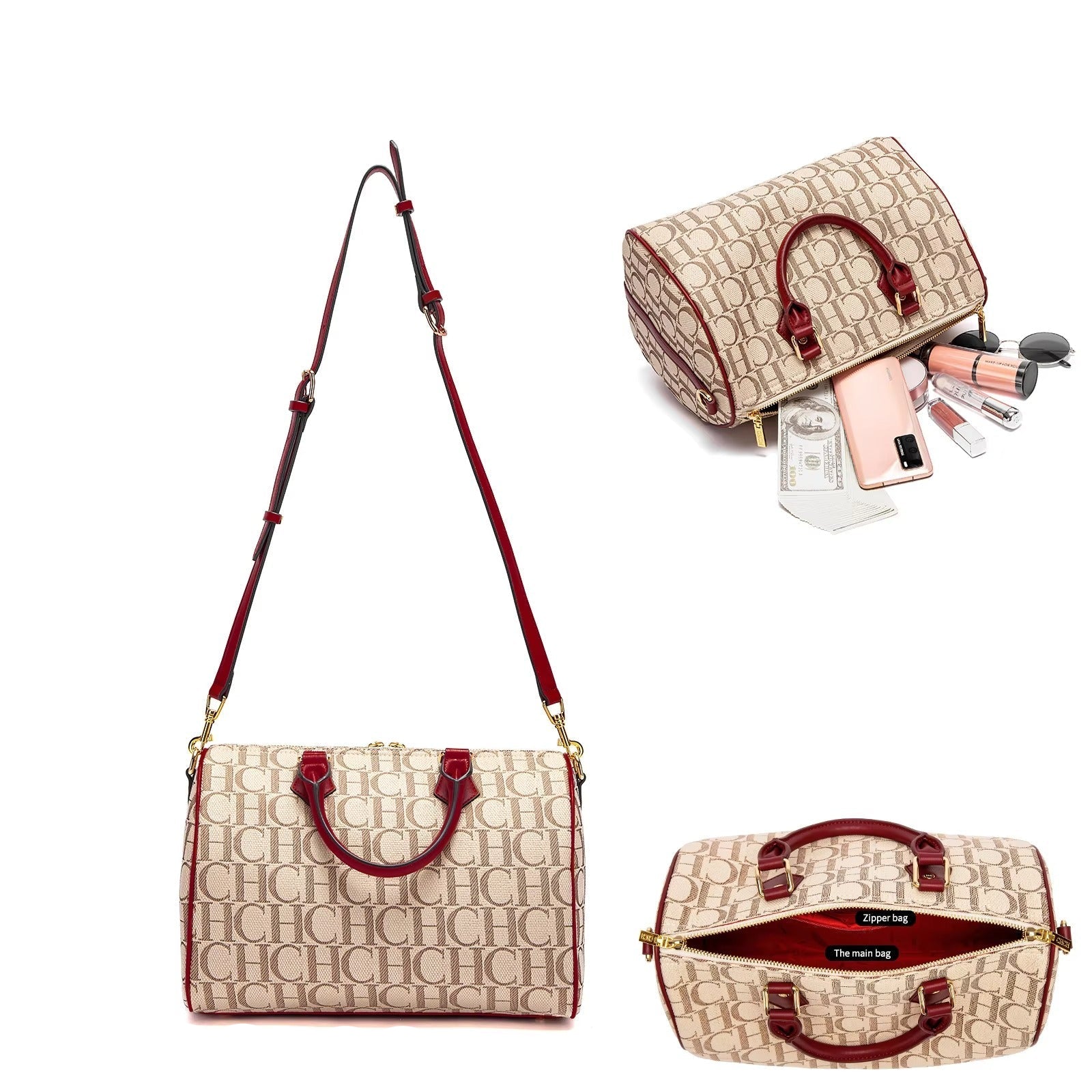CHCH Women's Pillow Boston Bag