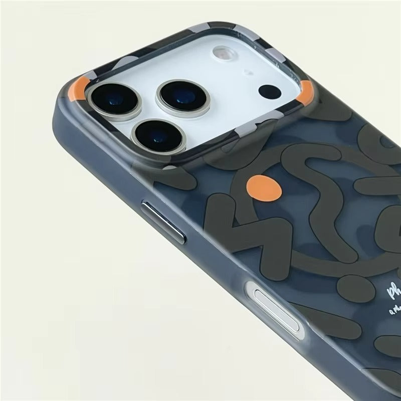 Trendy Graffiti MagSafe Case for iPhone