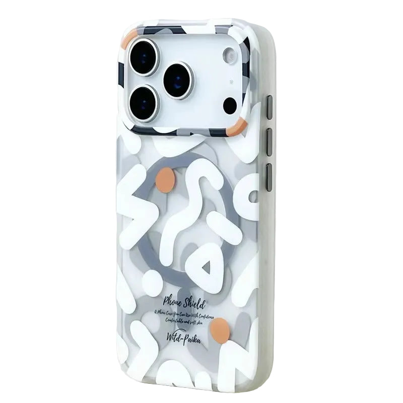 Trendy Graffiti MagSafe Case for iPhone