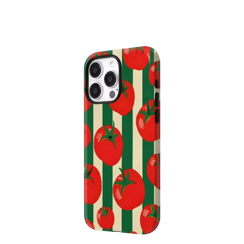 Luxury Tomato Pattern MagSafe Case for iPhone
