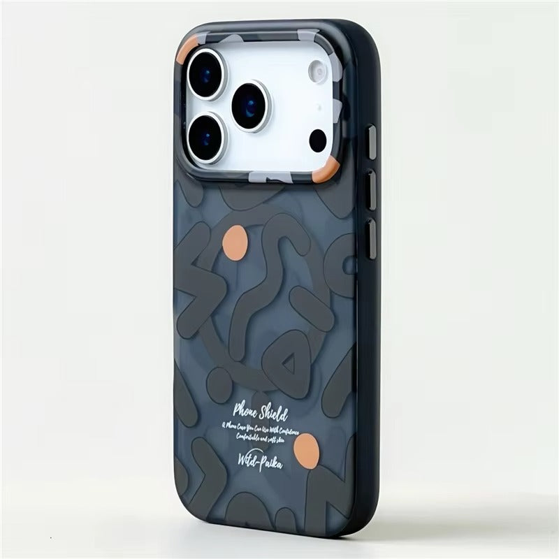 Trendy Graffiti MagSafe Case for iPhone