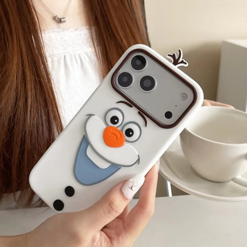 Disney Frozen Olaf 3D Silicone Case for iPhone