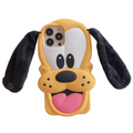 Cute 3D Pluto Shockproof iPhone Case with Lens Protection