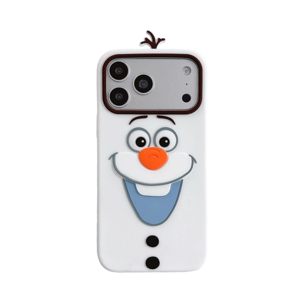 Disney Frozen Olaf 3D Silicone Case for iPhone