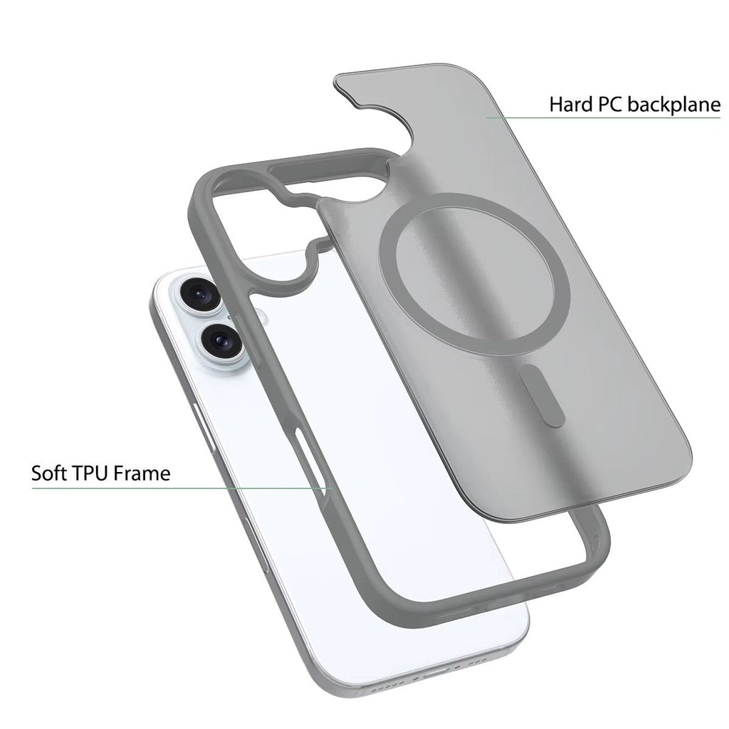 Magnetic Luxury Matte MagSafe Case for iPhone