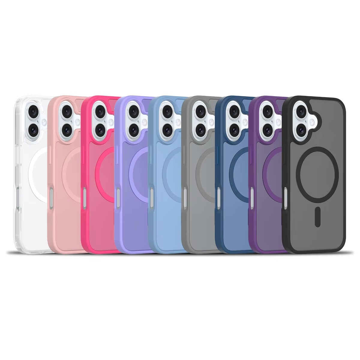Magnetic Luxury Matte MagSafe Case for iPhone