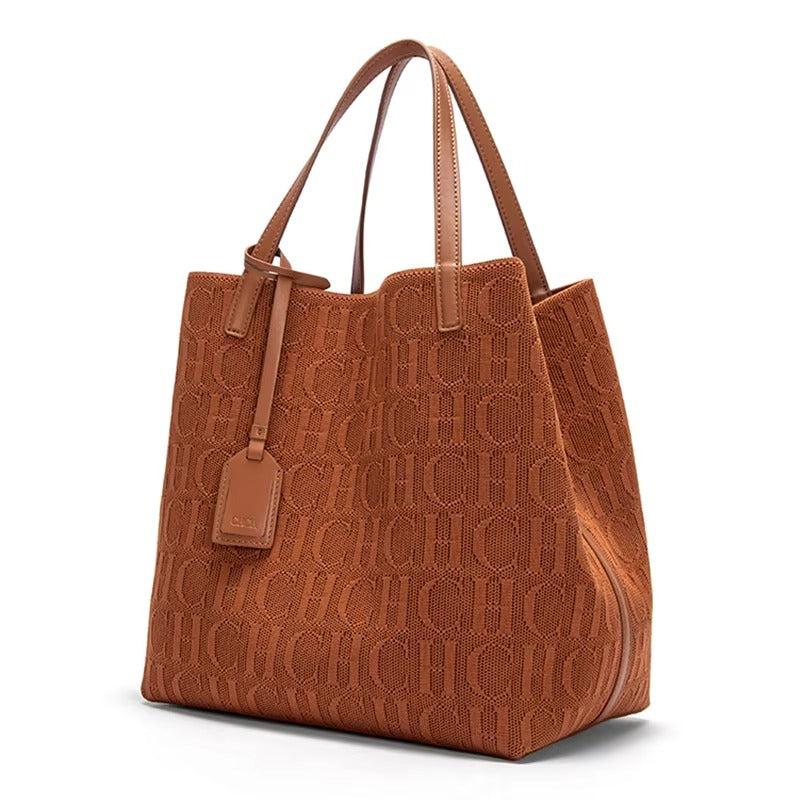 CHCH Large Knitted Tote Bag for Women