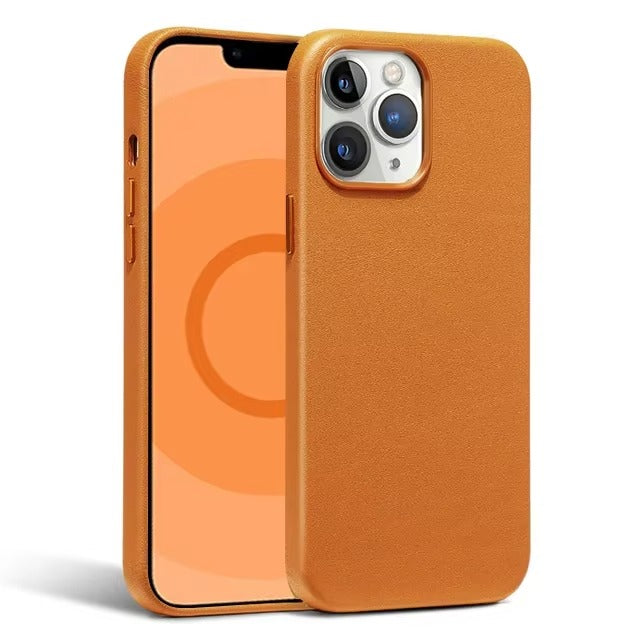 Magsafe Leather Case For iPhone