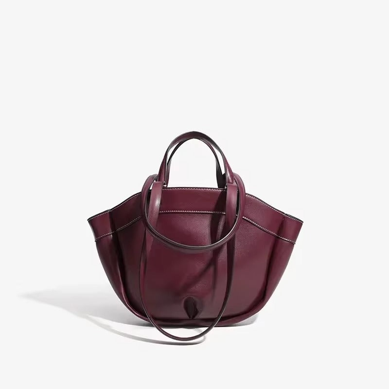 HISUELY Fashion Tote Bag Soft Synthetic Leather