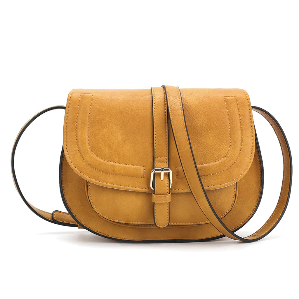 Women's Retro Saddle Crossbody Bag