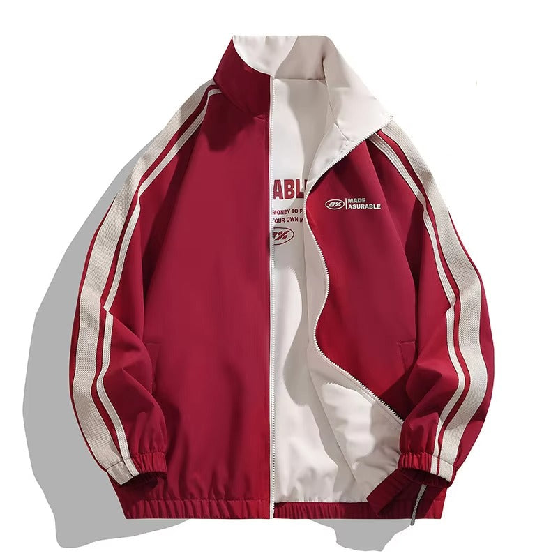 Unisex Reversible Windproof Jacket