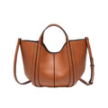 Women's Vegan PU Leather Tote Bag
